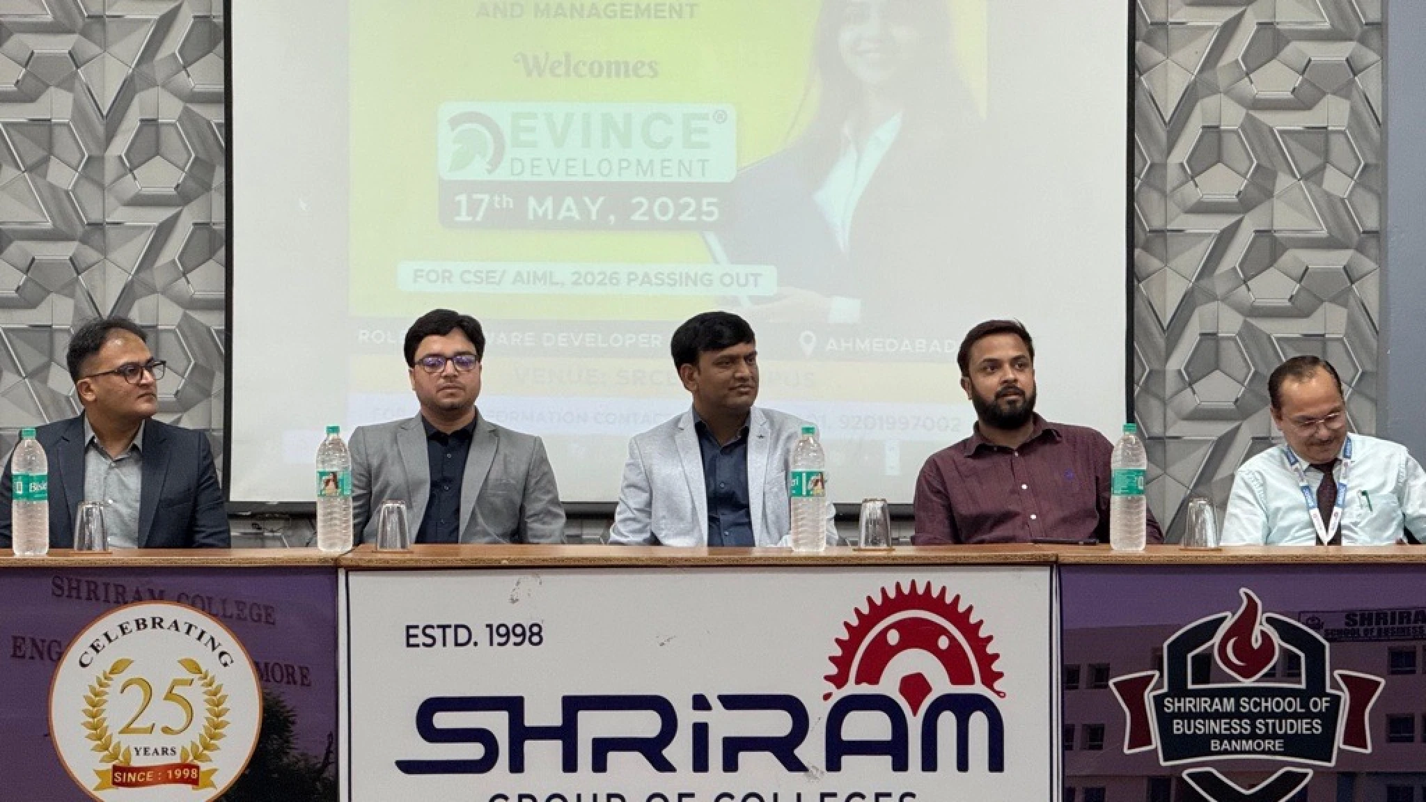Evince Jury Panel at Campus Drive