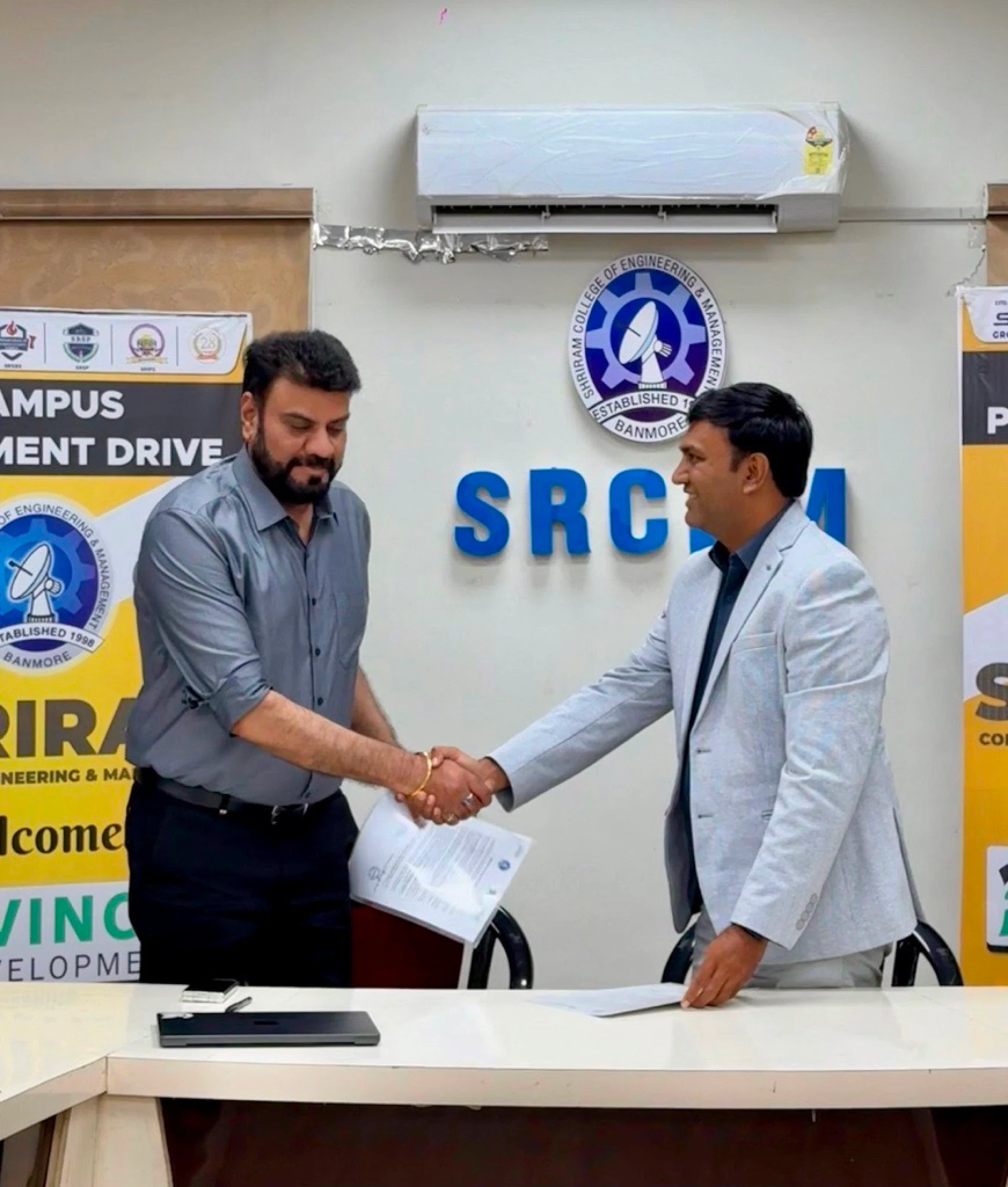 Evince Leadership with College Head