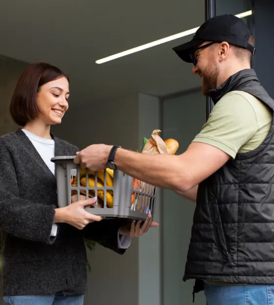 On-Demand Grocery Delivery Exchange Platform