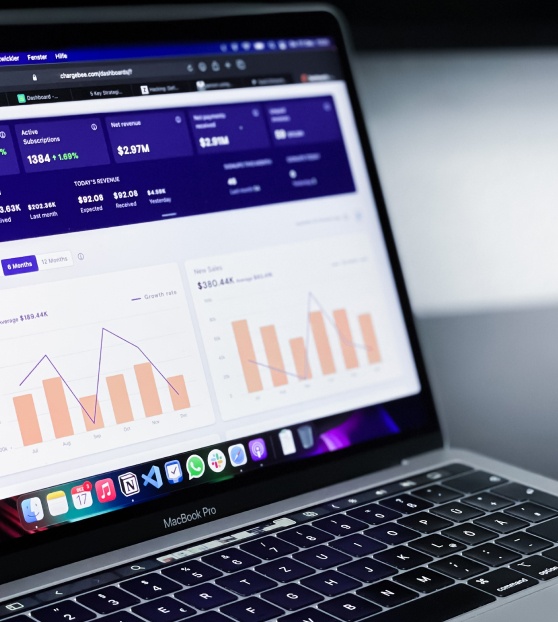 Dashboard development services