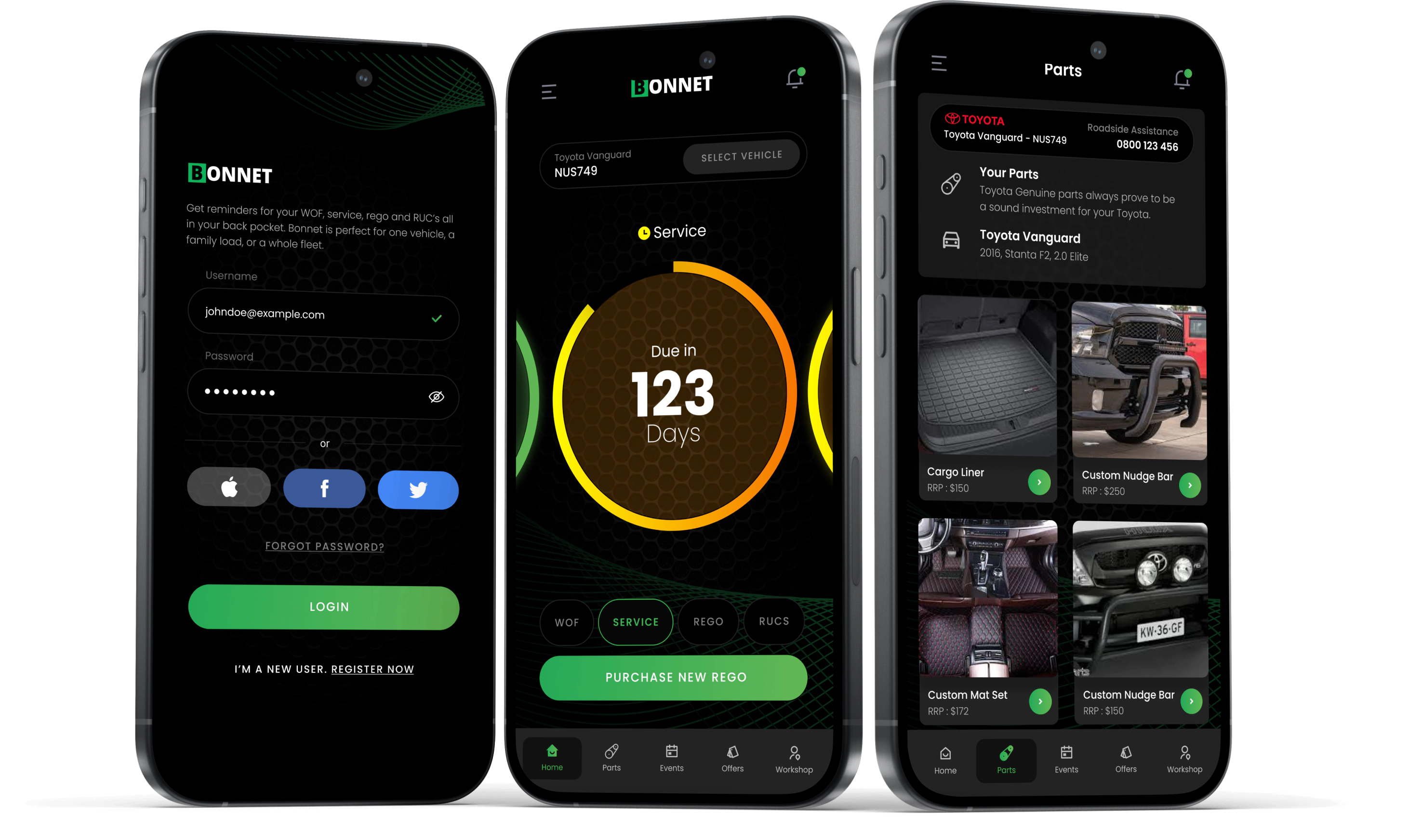 track multiple vehicle deadlines with real-time status updates