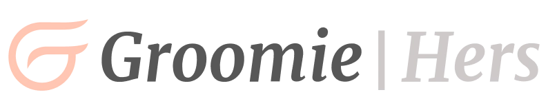Groomie Hers Logo Skincare and Beauty Brand Identity