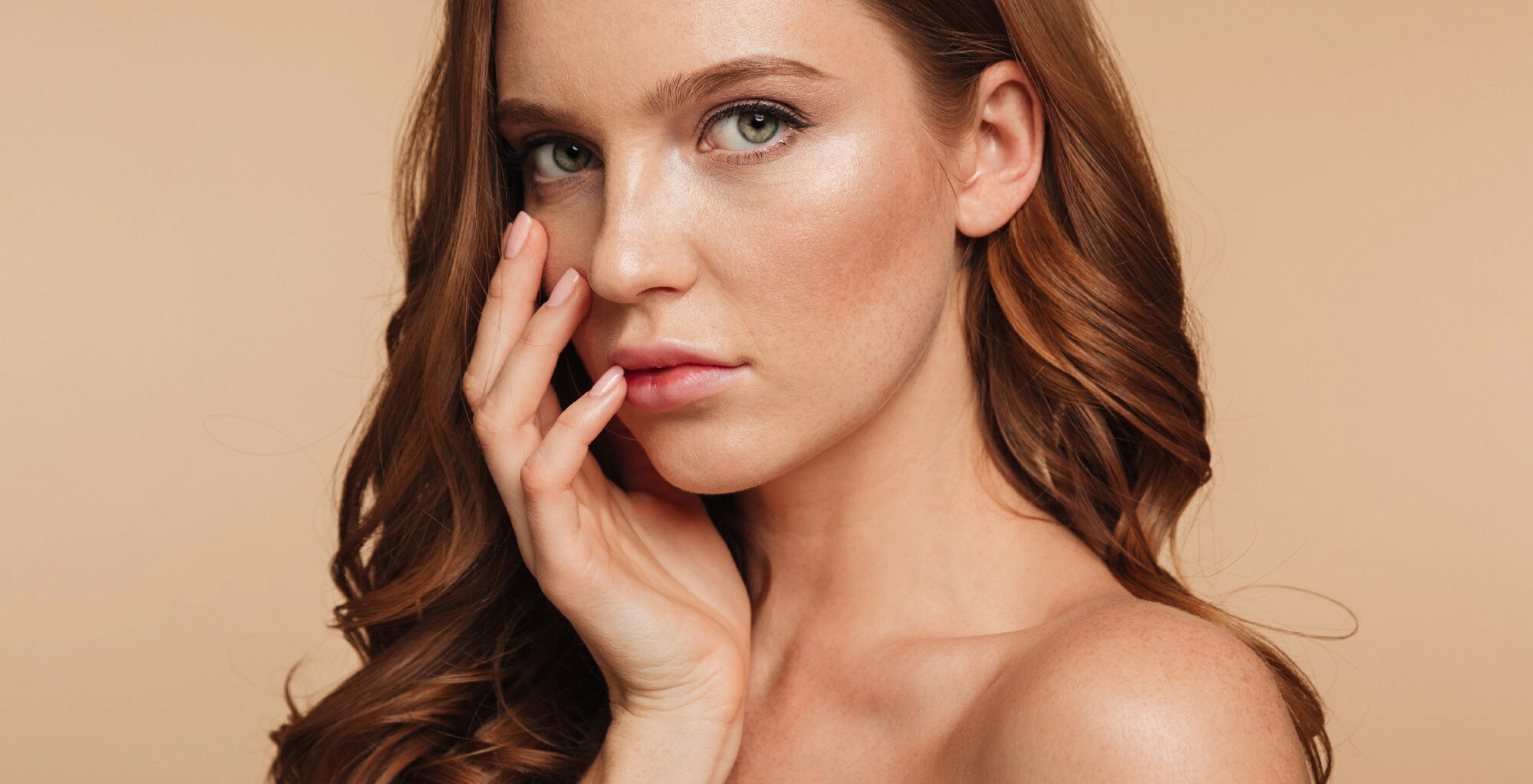 Groomie Hers Skincare Model with Glowing Clear Skin