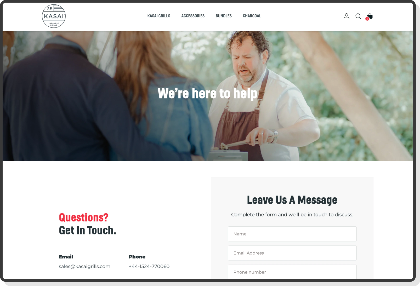 Medium Wide Kasai Konro Grill with stainless steel frame for premium charcoal cooking