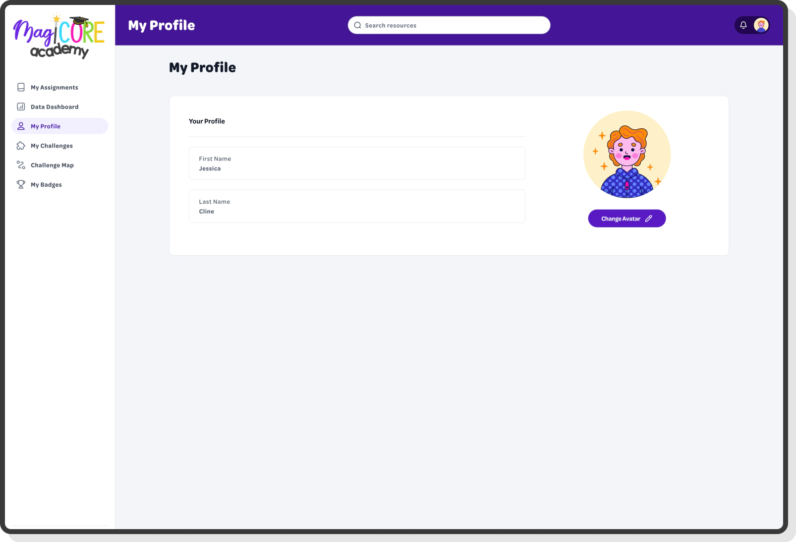 user profile management