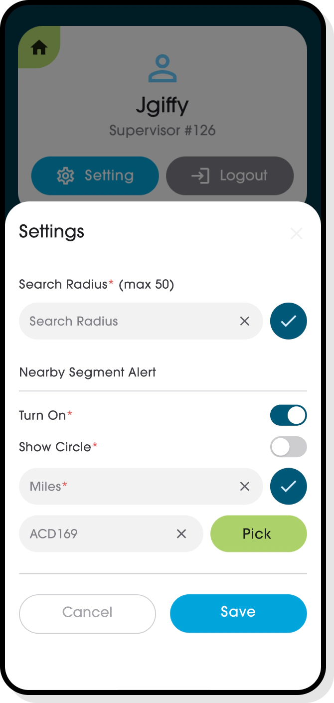 Digital certificate preview for sponsored highway segments