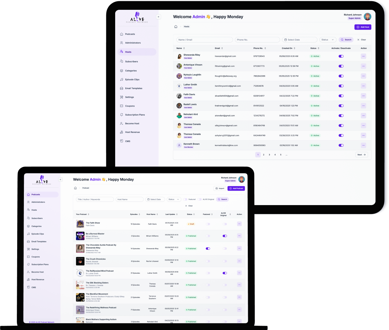Thumbnail image used in the about section of AI Alive podcast