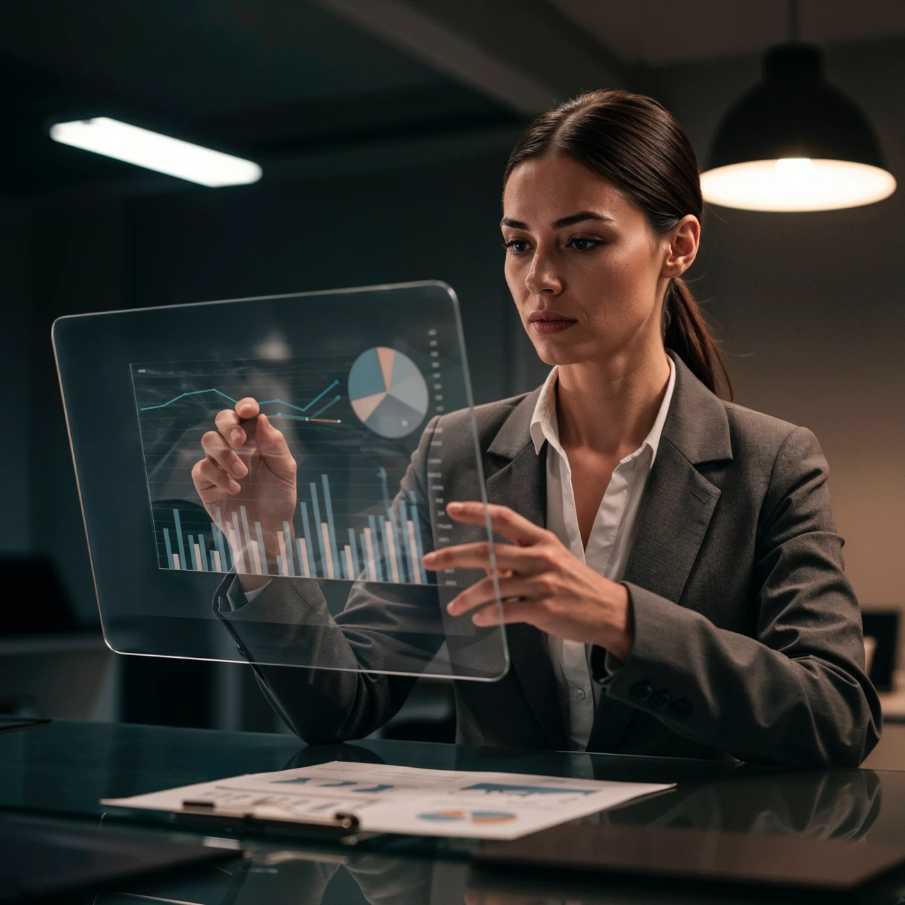 List layout thumbnail for AI Bankuity portfolio showcase