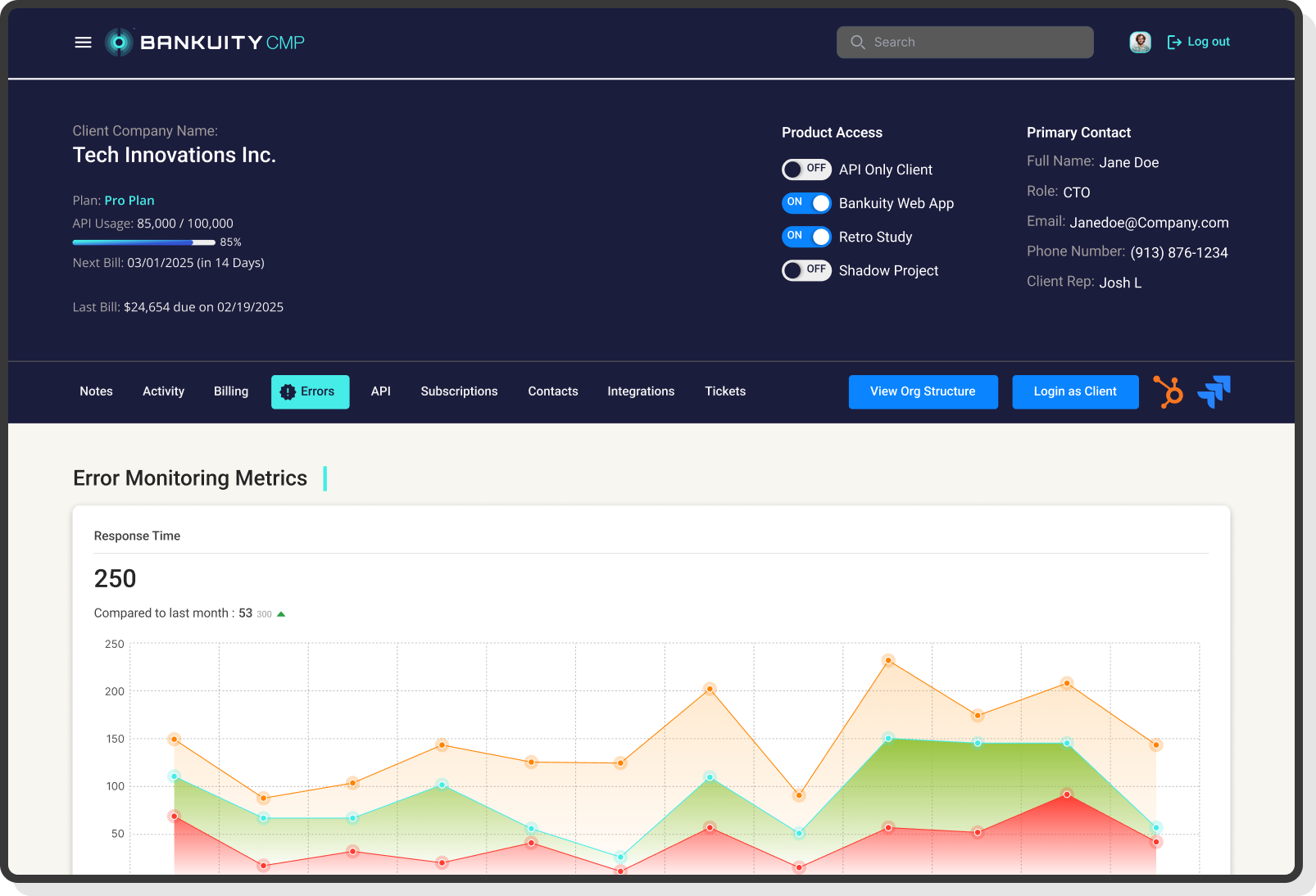 Screen showing categorized user transactions and balances