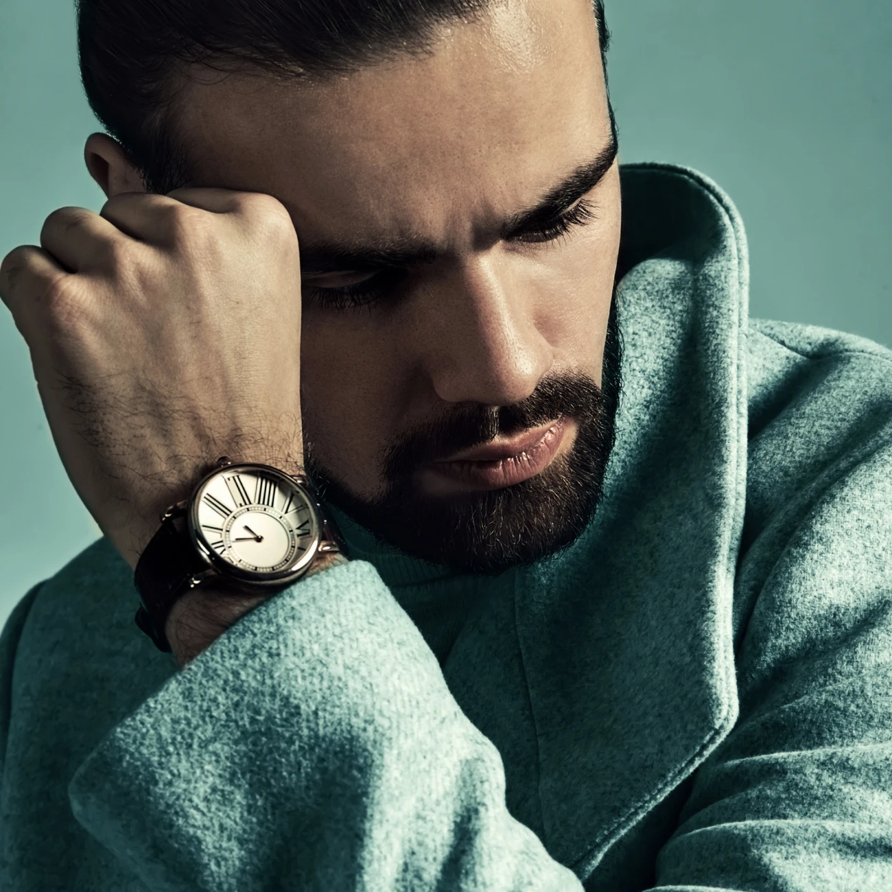 Stylish Man Wearing Luxury Watch – Arda & Co. Premium Fashion and Accessories