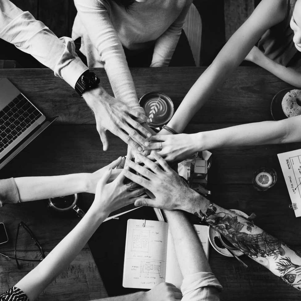 Diverse team representing collaboration and data empowerment