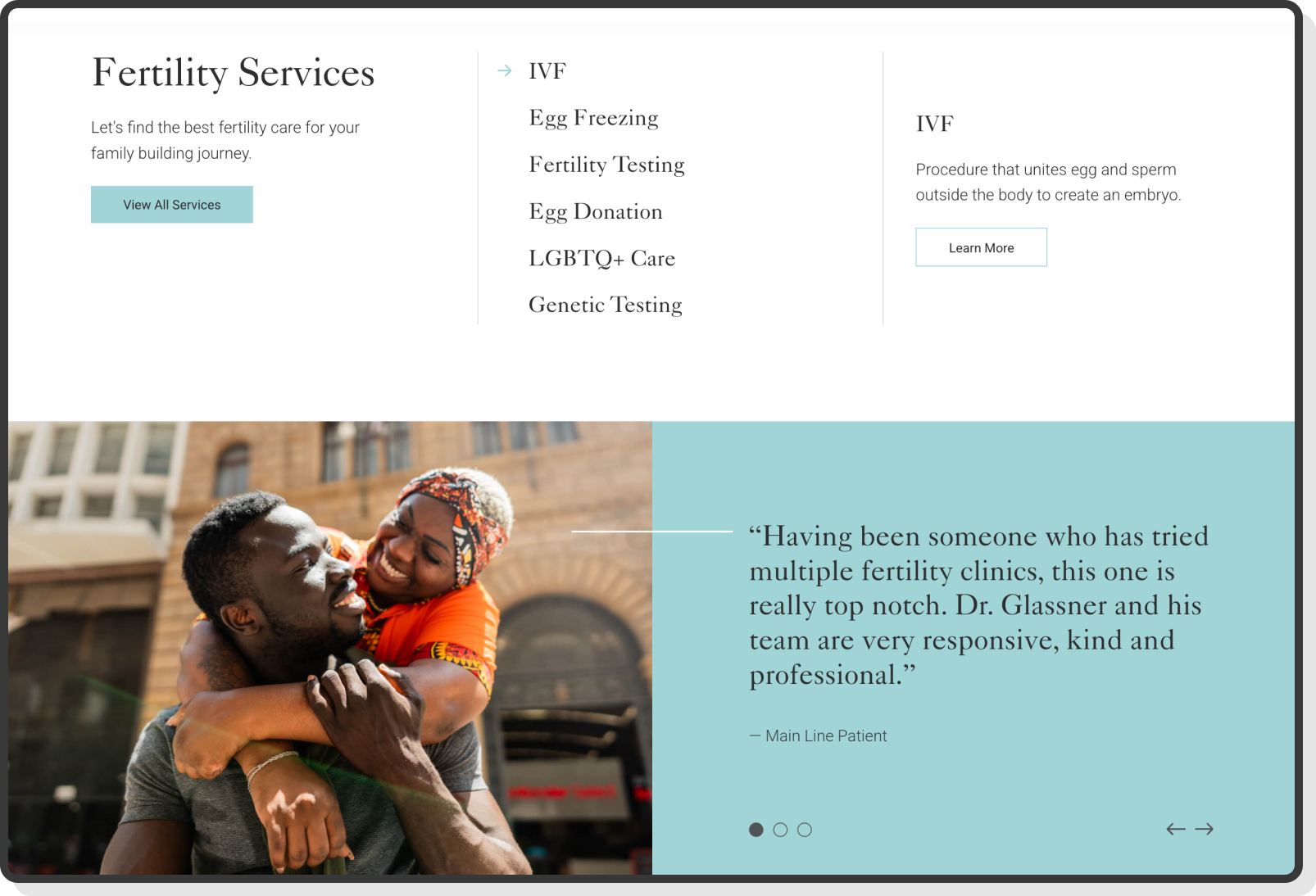 Interface for booking appointments with calendar and form inputs