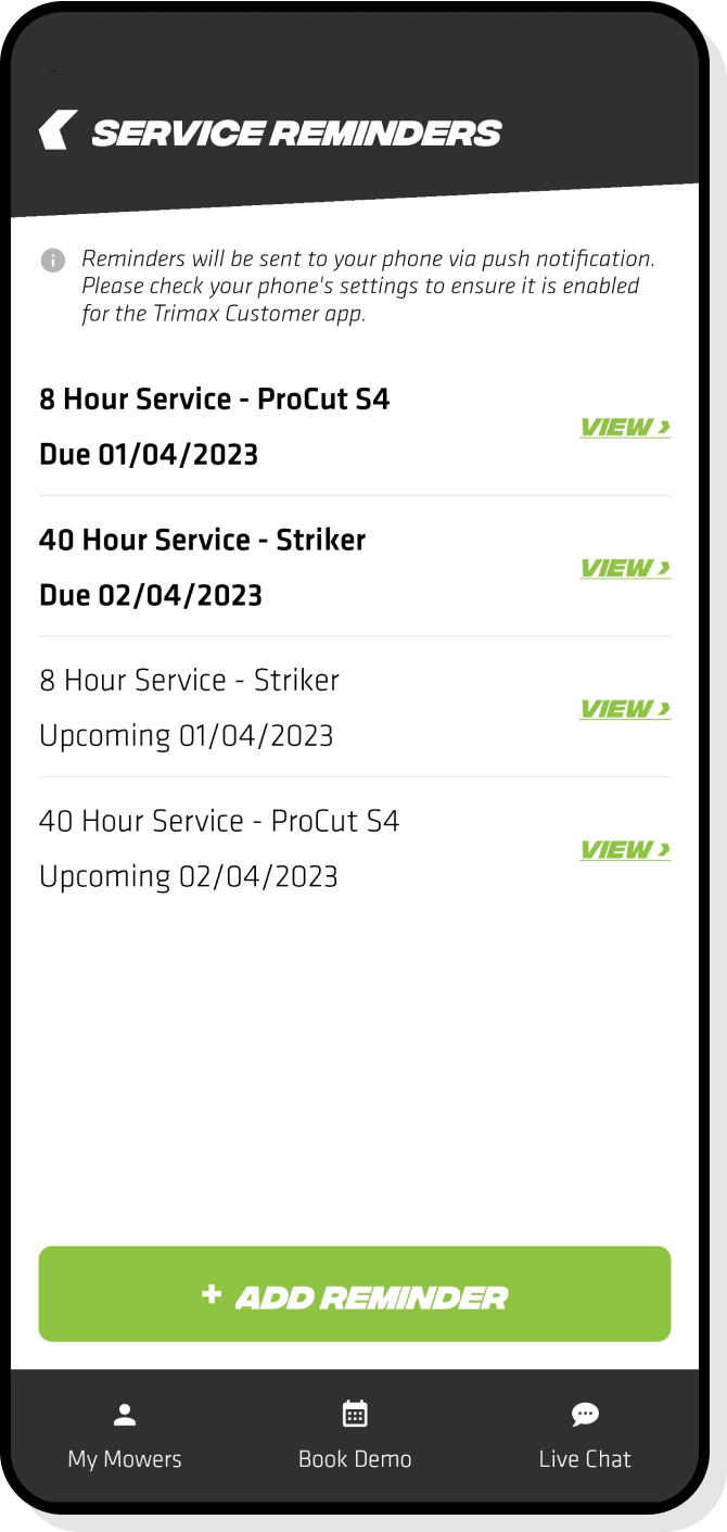 360-degree interactive viewer for mower product visualization