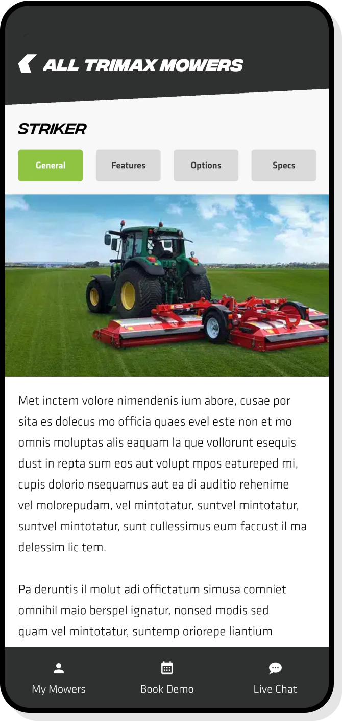 Tips and instructions section for product care and maintenance