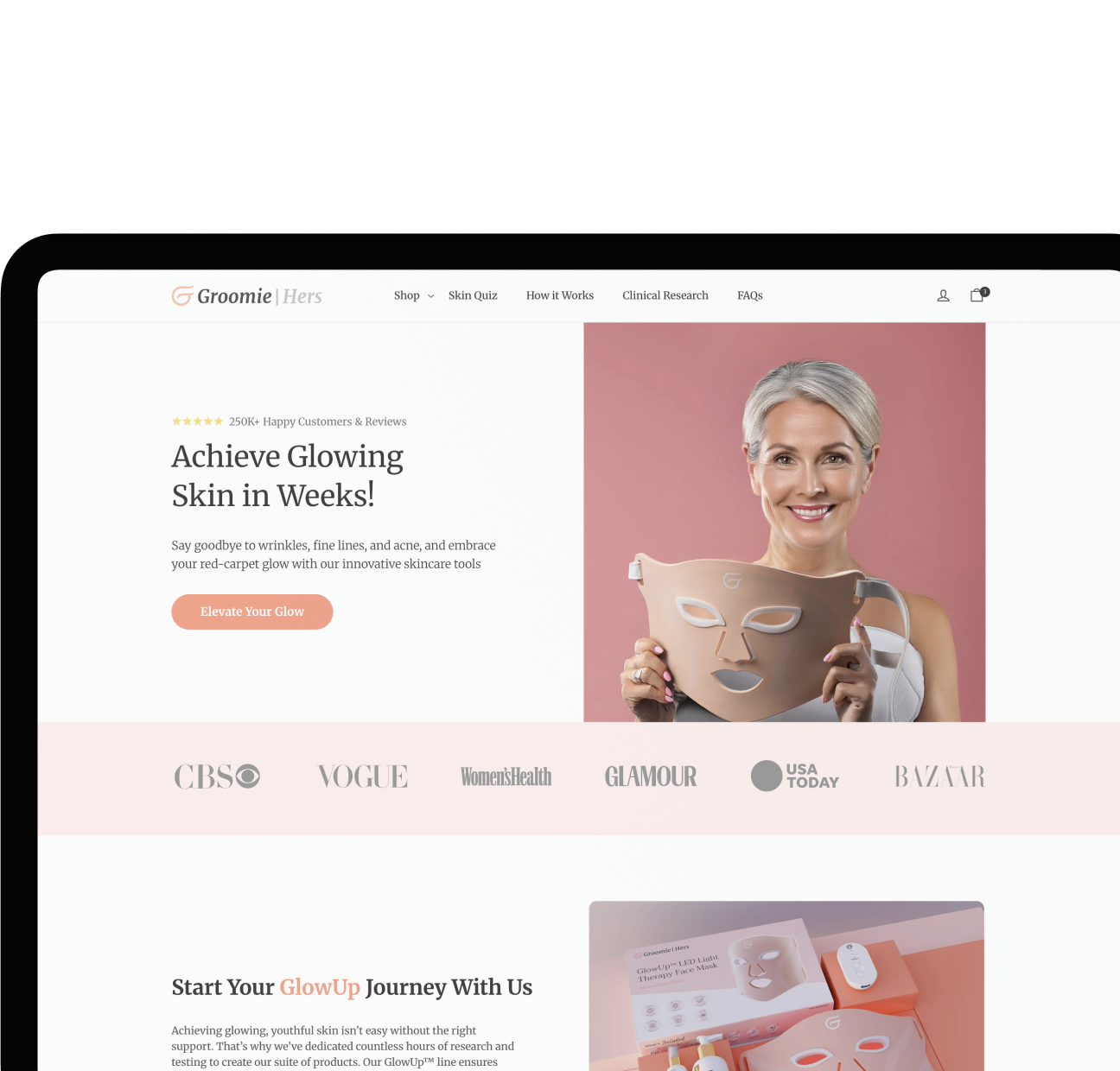 Hergroomie Beauty Tech Skin Care Solution Case Study