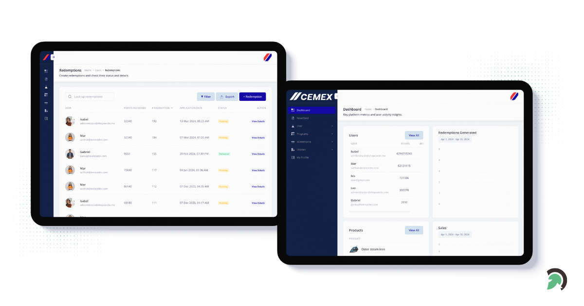 Democemex software as a service platform development