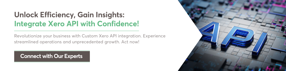 xero api integration CTA