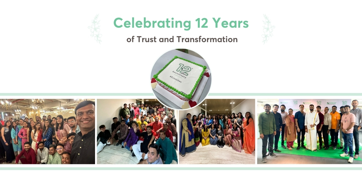 Celebrating EvinceDev's 12th Anniversary