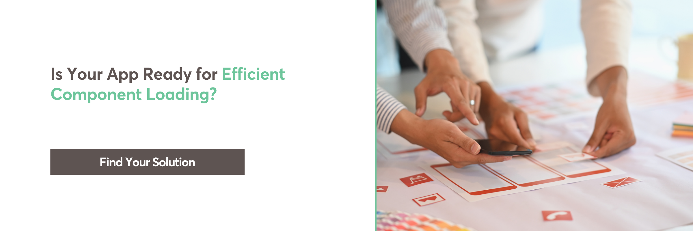 Team planning React app layout with focus on lazy loading and code splitting