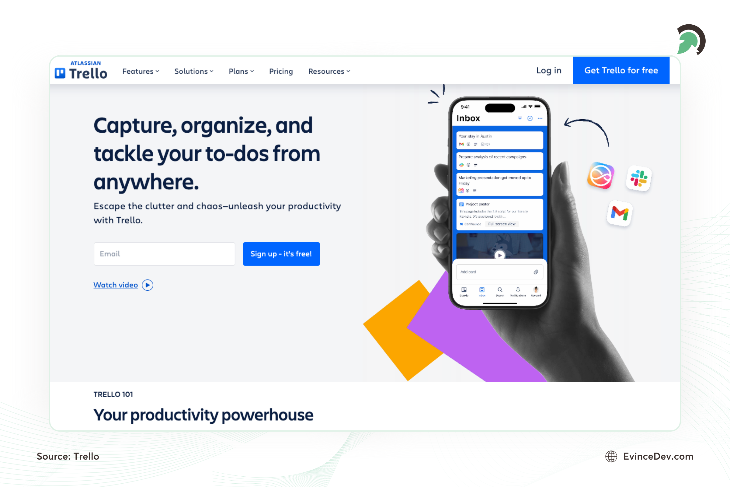 Trello is a widely recognized application built using Node.js.