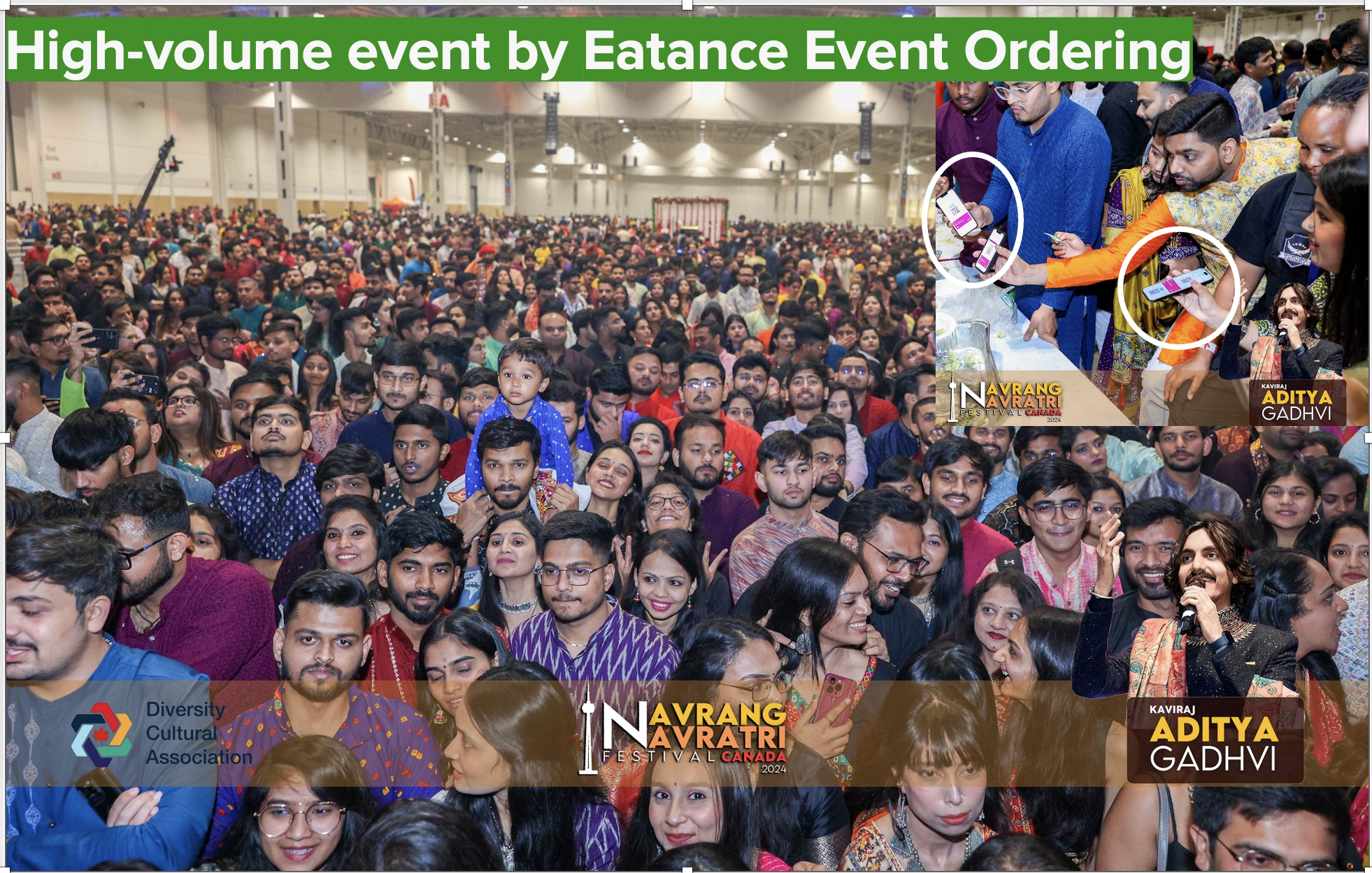 Eatance Event Ordering Handles Navratri Celebration with Ease